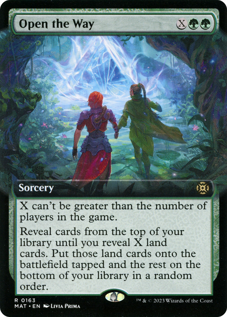 Image of Open the Way (Extended Art) (MAT-163) - March of the Machine: The Aftermath: (Extended Art)