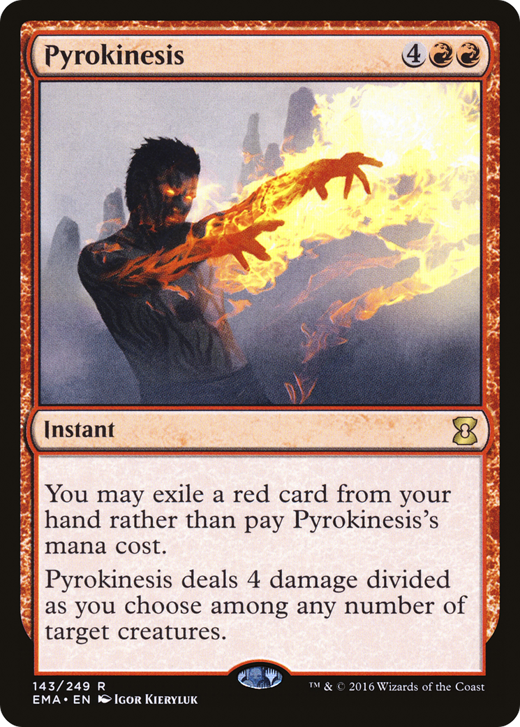 Image of Pyrokinesis (EMA-143) - Eternal Masters