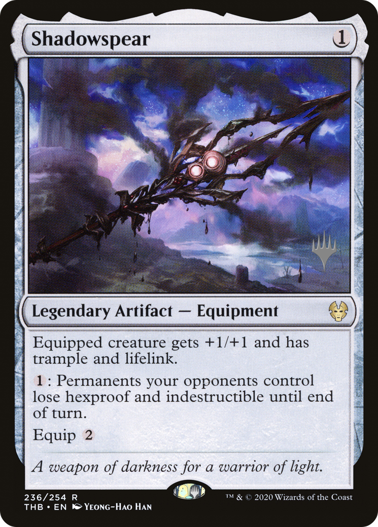 Image of Shadowspear (PPTHB-236) - Theros Beyond Death Promos
