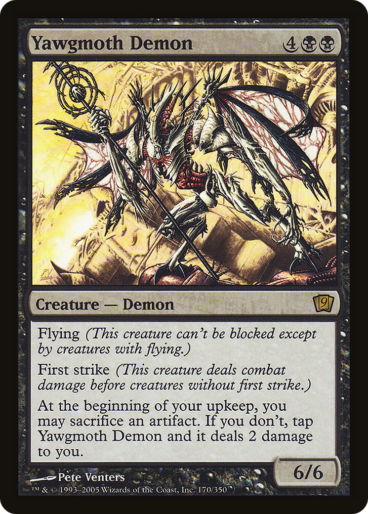Image of Yawgmoth Demon (9ED-170) - 9th Edition