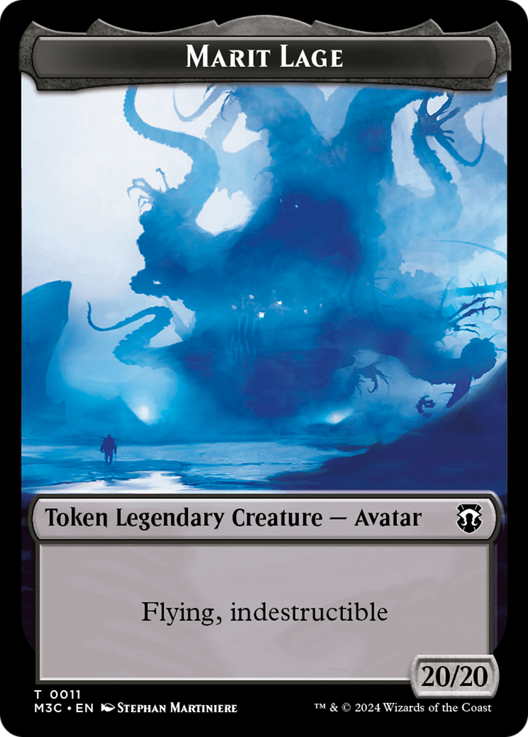 Image of Marit Lage (TM3C-011) - Modern Horizons 3 Commander Tokens Foil