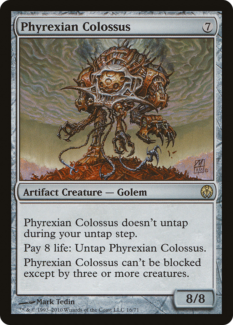 Image of Phyrexian Colossus (DDE-016) - Duel Decks: Phyrexia vs. the Coalition