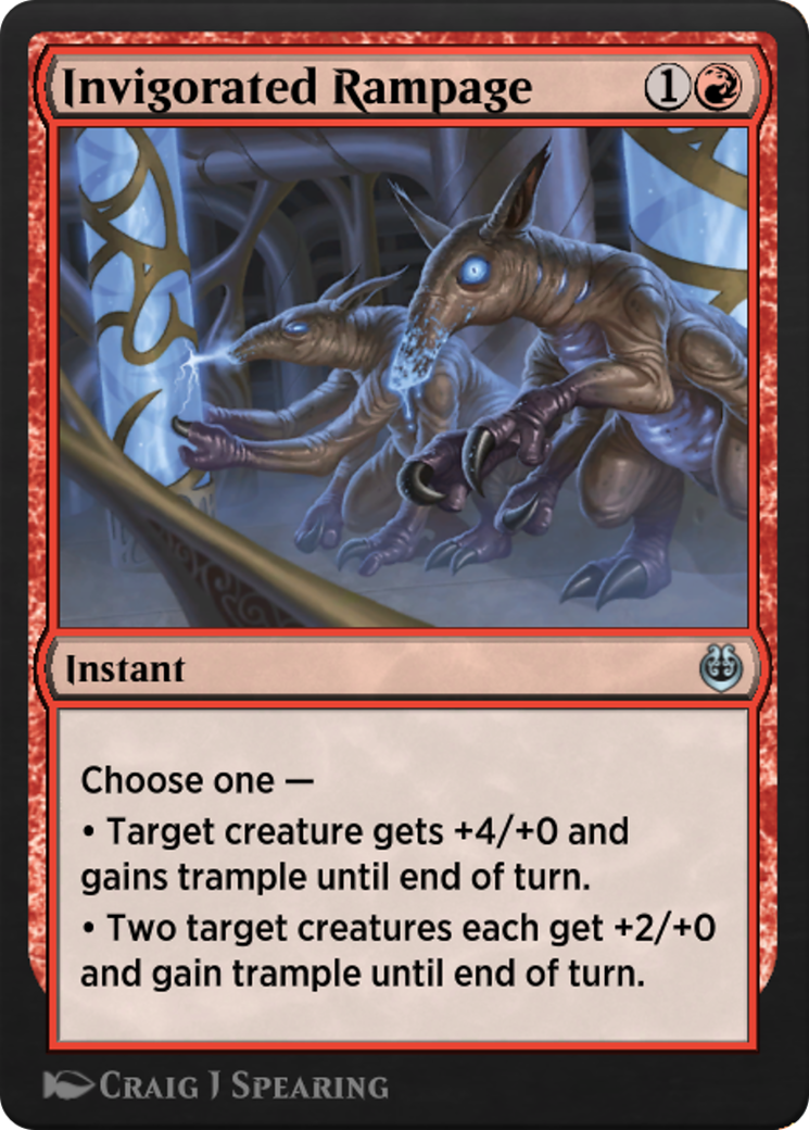 Image of Invigorated Rampage (KLR-132) - Kaladesh Remastered