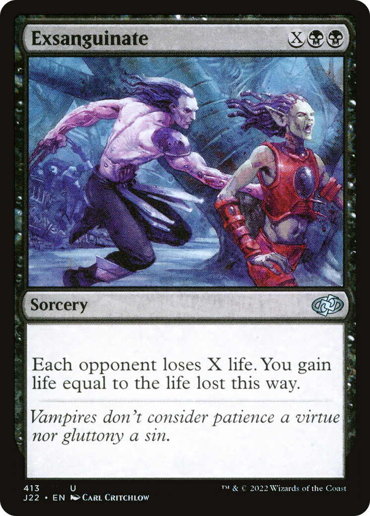 Image of Exsanguinate (J22-413) - Jumpstart 2022