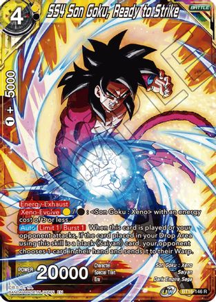 Image of SS4 Son Goku, Ready to Strike (BT16-146) - Realm of the Gods