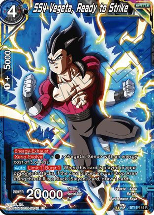 Image of SS4 Vegeta, Ready to Strike (BT16-145) - Realm of the Gods