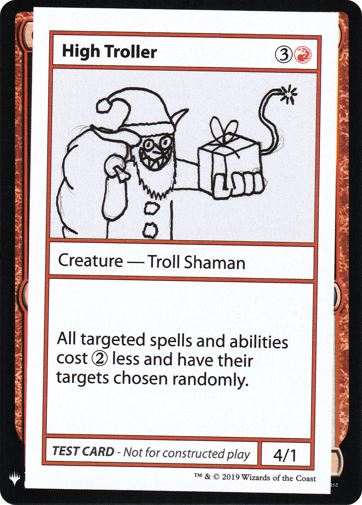 Image of High Troller (CMB1-054) - Mystery Booster Playtest Cards 2019