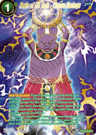 Image of Realm of the Gods - Champa Destroys (SPR) (BT16-069) - Realm of the Gods Foil