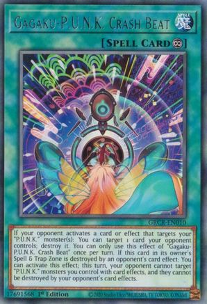 Image of Gagaku-P.U.N.K. Crash Beat (GRCR-EN010) - The Grand Creators 1st Edition