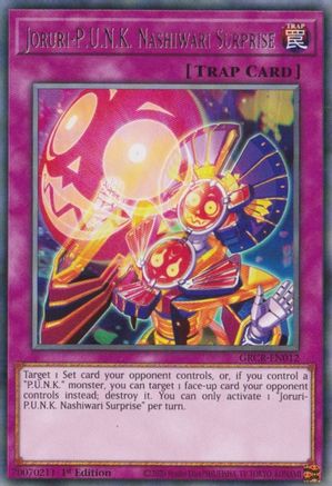 Image of Joruri-P.U.N.K. Nashiwari Surprise (GRCR-EN012) - The Grand Creators 1st Edition