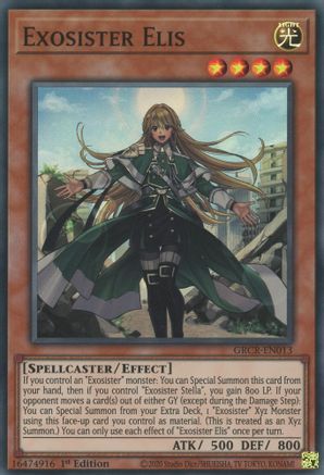 Image of Exosister Elis (GRCR-EN013) - The Grand Creators 1st Edition