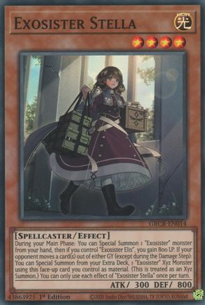 Image of Exosister Stella (GRCR-EN014) - The Grand Creators 1st Edition