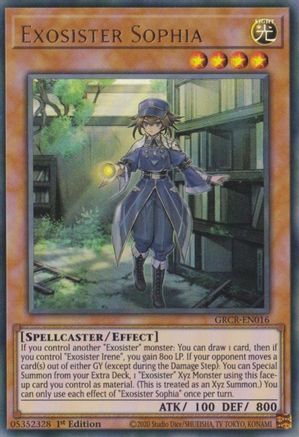 Image of Exosister Sophia (GRCR-EN016) - The Grand Creators 1st Edition