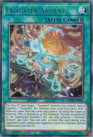 Image of Exosister Arment (GRCR-EN022) - The Grand Creators 1st Edition