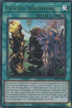 Image of Fateful Adventure (GRCR-EN029) - The Grand Creators 1st Edition