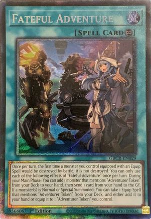 Image of Fateful Adventure (CR) (GRCR-EN029) - The Grand Creators 1st Edition