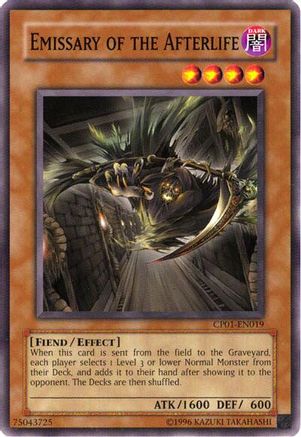 Image of Emissary of the Afterlife (CP01-EN019) - Champion Pack 1 Unlimited