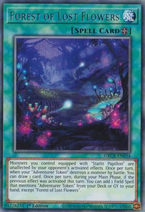 Image of Forest of Lost Flowers (GRCR-EN034) - The Grand Creators 1st Edition