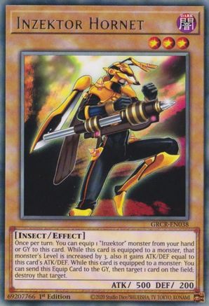 Image of Inzektor Hornet (GRCR-EN038) - The Grand Creators 1st Edition