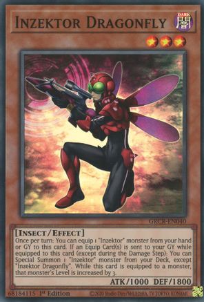 Image of Inzektor Dragonfly (GRCR-EN040) - The Grand Creators 1st Edition