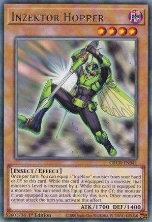 Image of Inzektor Hopper (GRCR-EN041) - The Grand Creators 1st Edition