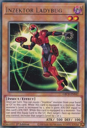 Image of Inzektor Ladybug (GRCR-EN042) - The Grand Creators 1st Edition
