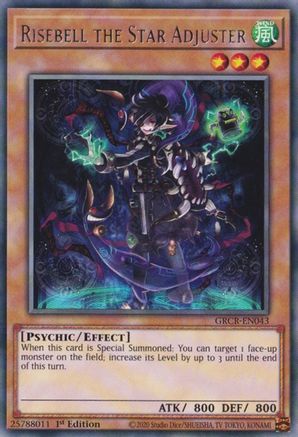 Image of Risebell the Star Adjuster (GRCR-EN043) - The Grand Creators 1st Edition