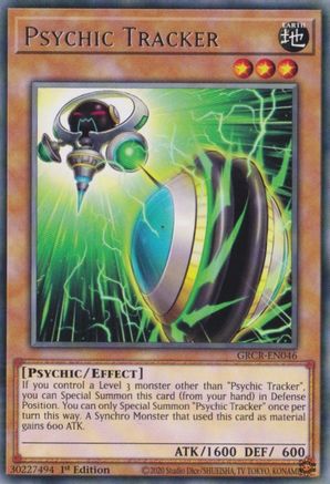 Image of Psychic Tracker (GRCR-EN046) - The Grand Creators 1st Edition