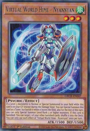 Image of Virtual World Hime - Nyannyan (GRCR-EN047) - The Grand Creators 1st Edition