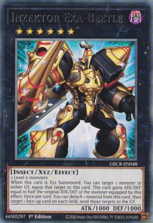 Image of Inzektor Exa-Beetle (GRCR-EN048) - The Grand Creators 1st Edition