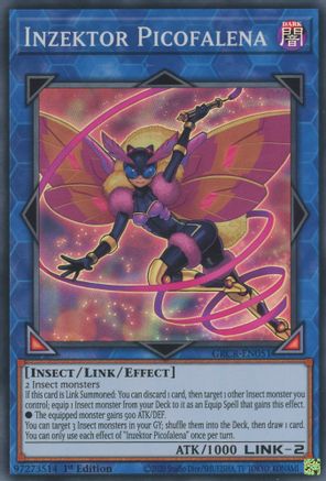 Image of Inzektor Picofalena (GRCR-EN051) - The Grand Creators 1st Edition