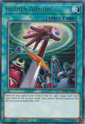 Image of Hidden Armory (GRCR-EN054) - The Grand Creators 1st Edition