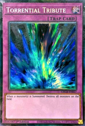 Image of Torrential Tribute (CR) (GRCR-EN057) - The Grand Creators 1st Edition