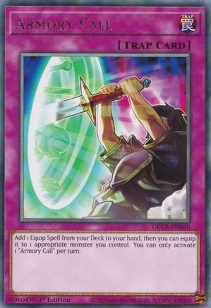 Image of Armory Call (GRCR-EN060) - The Grand Creators 1st Edition