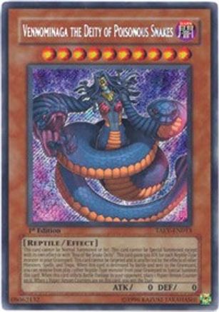 Image of Vennominaga the Deity of Poisonous Snakes (TAEV-EN013) - Tactical Evolution 1st Edition