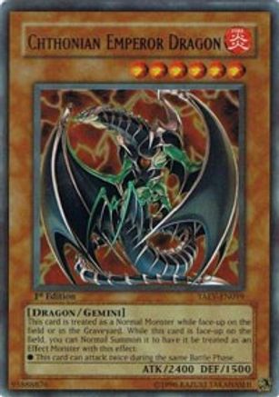 Image of Chthonian Emperor Dragon (TAEV-EN019) - Tactical Evolution Unlimited