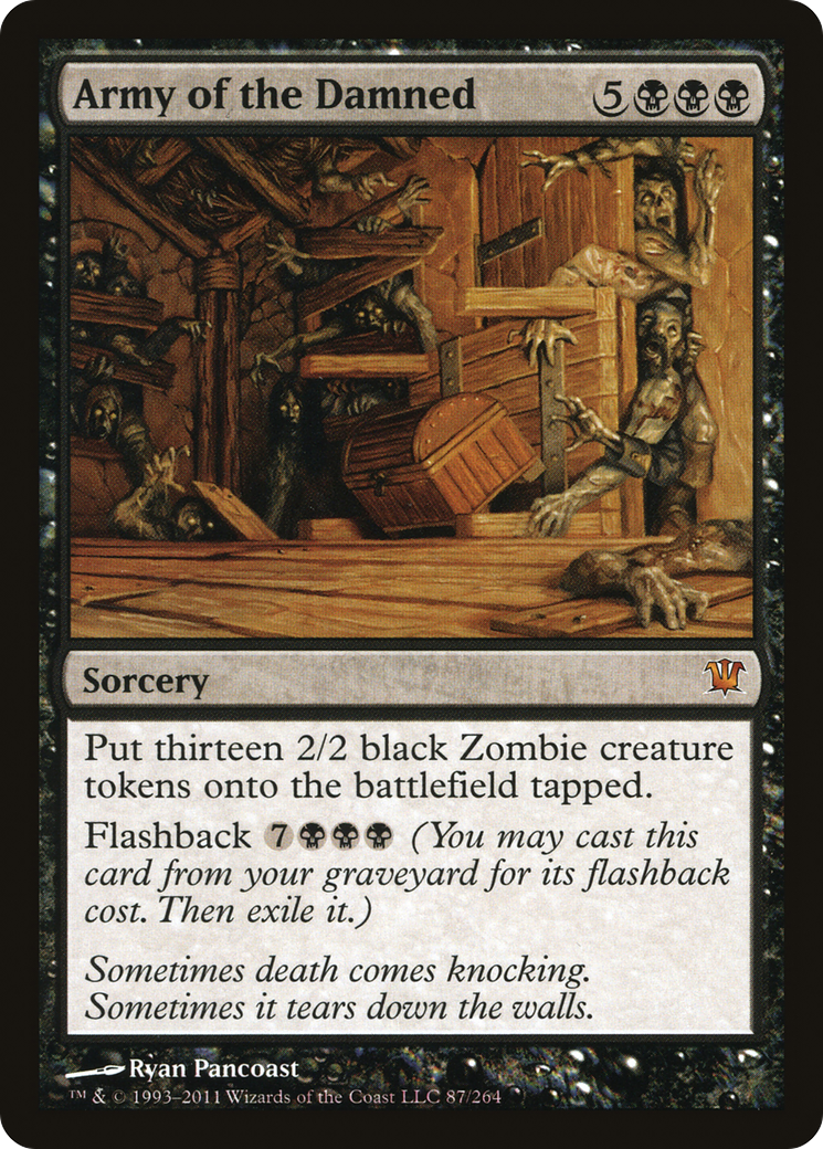 Image of Army of the Damned (ISD-087) - Innistrad