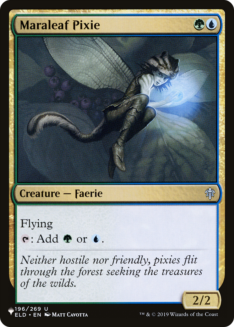 Image of Maraleaf Pixie (LIST-ELD-196) - The List