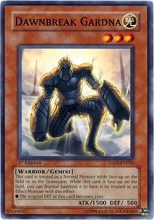 Image of Dawnbreak Gardna (TAEV-EN024) - Tactical Evolution 1st Edition