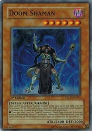 Image of Doom Shaman (TAEV-EN025) - Tactical Evolution 1st Edition