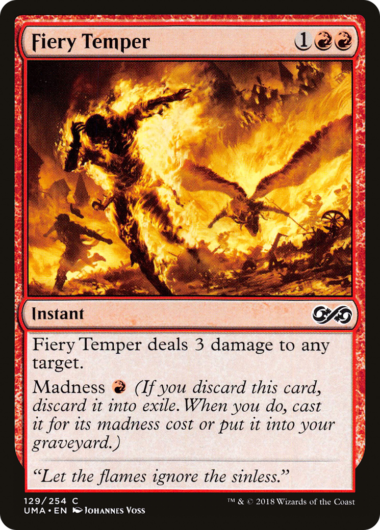 Image of Fiery Temper (UMA-129) - Ultimate Masters