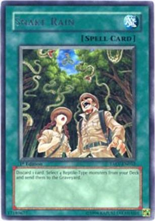Image of Snake Rain (TAEV-EN052) - Tactical Evolution 1st Edition