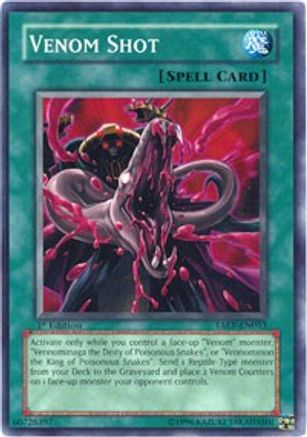 Image of Venom Shot (TAEV-EN053) - Tactical Evolution 1st Edition