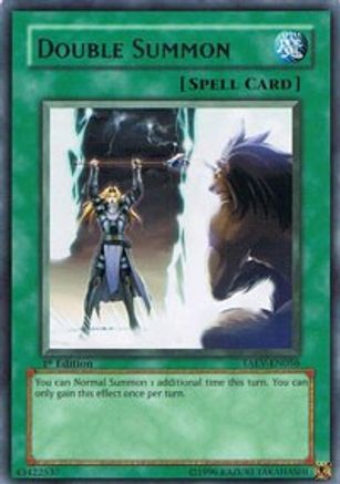 Image of Double Summon (TAEV-EN056) - Tactical Evolution 1st Edition