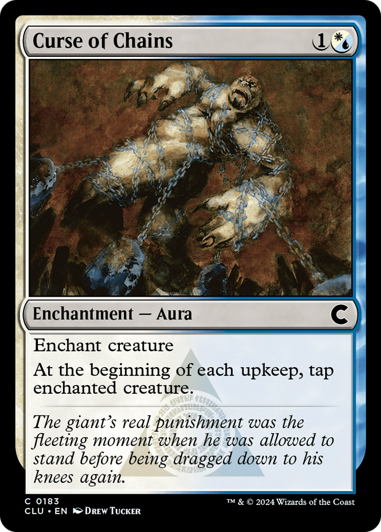 Image of Curse of Chains (CLU-183) - Ravnica: Clue Edition