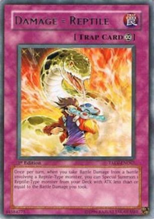 Image of Damage = Reptile (TAEV-EN067) - Tactical Evolution Unlimited