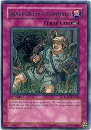 Image of Snake Deity's Command (TAEV-EN068) - Tactical Evolution 1st Edition