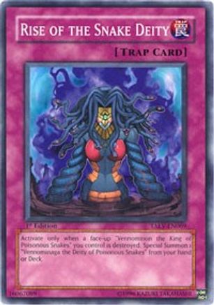 Image of Rise of the Snake Deity (TAEV-EN069) - Tactical Evolution 1st Edition
