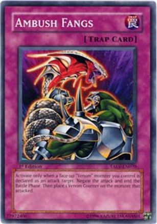 Image of Ambush Fangs (TAEV-EN070) - Tactical Evolution 1st Edition