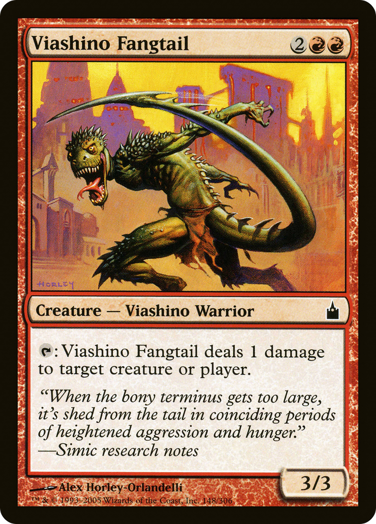Image of Viashino Fangtail (RAV-148) - Ravnica: City of Guilds